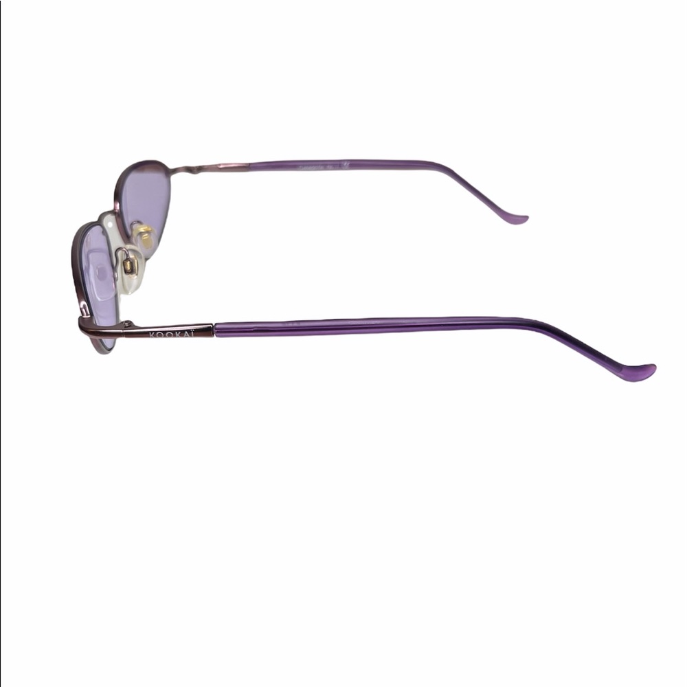 Y2K Style KOOKAI Oval Frame Tiny Purple Sunglasses - Picture 2 of 6